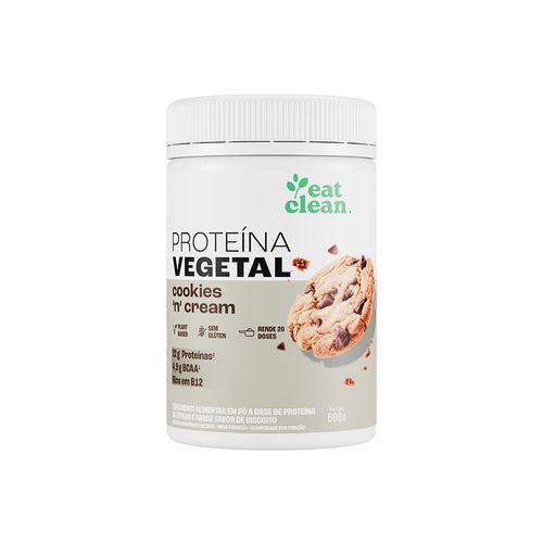 Proteína Vegetal Cookies 'n' Cream - 600g Cookies 'n' Cream - 600g