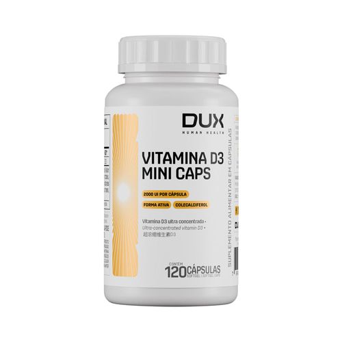 VITAMINA D3 MINI CAPS - POTE 120 CÁPSULAS POTE 120 CAPS VITAMINA D3 MINI CAPS - POTE 120 CÁPSULAS POTE 120 CAPS