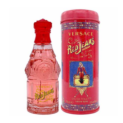 Red Jeans Versace Eau de Toilette Perfume Feminino 75ml Importado Feminino 75ml Incolor