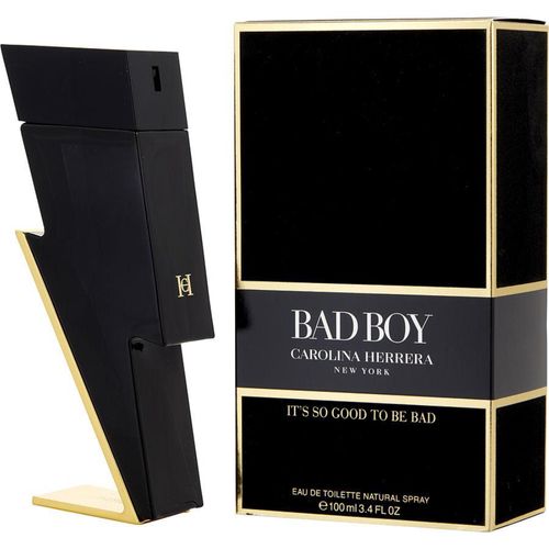 Bad Boy Carolina Herrera Perfume Masculino Eau de Toilette 100ml Importado 100ml Incolor