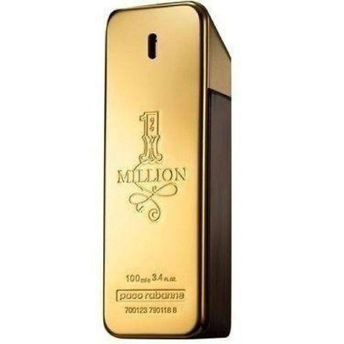 1 Million Paco Rabanne Perfume Masculino Eau de Toilette 100ml Importado 100ml Incolor