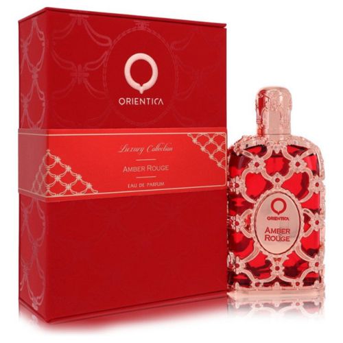Perfume Amber Rouge Orientica Al Haramain Eau de Parfum 80ml Importado 80ml Incolor