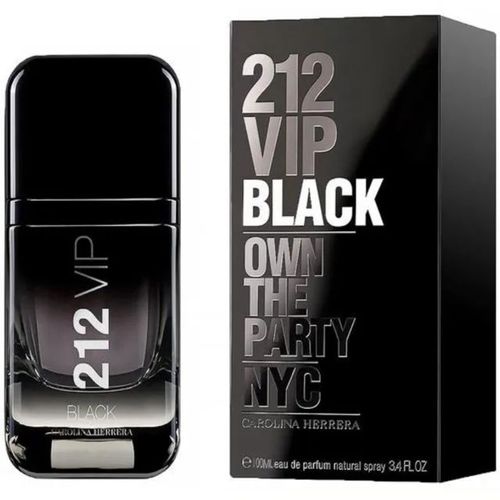 212 Vip Black Carolina Herrera Perfume Masculino Eau de Parfum 100ml Importado 100ml Incolor