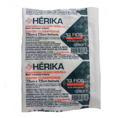 Compressa De Gaze Estéril Unidade