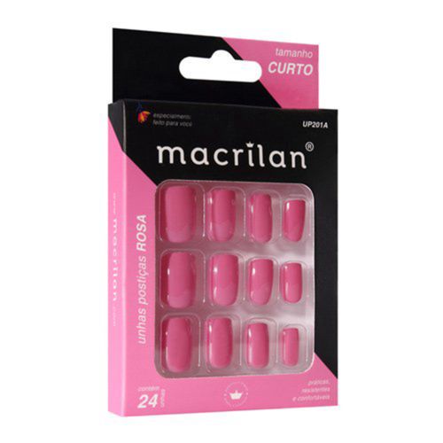 Unhas Macrilan Up201A Rosa