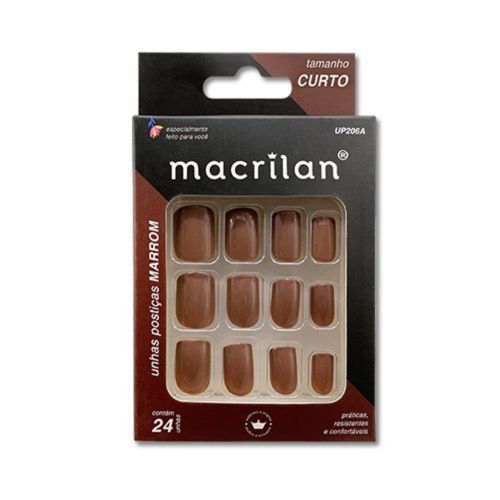 Unhas Macrilan Up206A Marrom