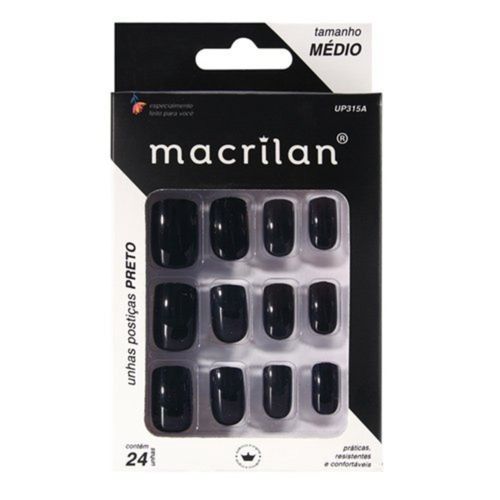 Unhas Macrilan Up315A Preto Unhas Macrilan Up315A Preto