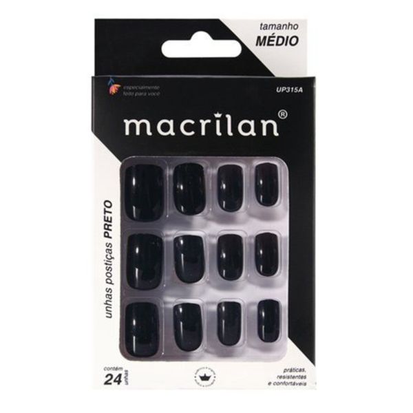 Unhas Macrilan Up315A Preto