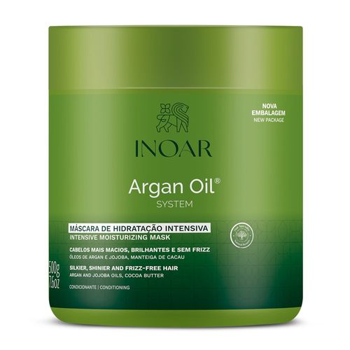 Máscara de Hidratação Argan Inoar 500g Máscara de Hidratação Argan Inoar 500g