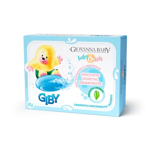 Kit c/9 Sabonete Giovanna Baby Baby&Kids 80g Azul