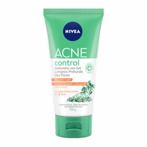 Kit c/9 Sabonete Facial Nivea 150ml Gel Acne Control