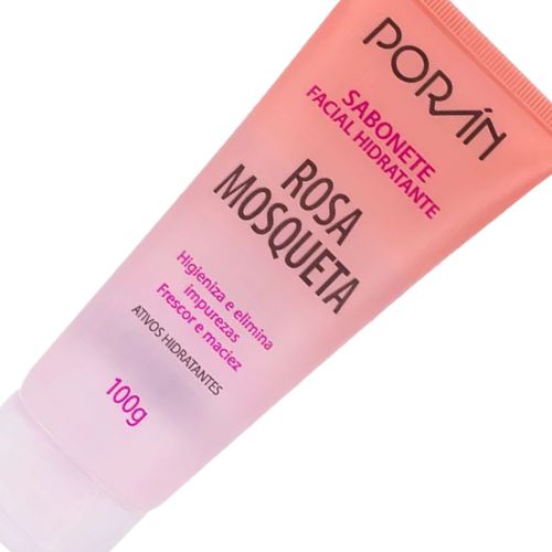 Kit c/9 Sabonete Facial Hidratante Rosa Mosqueta 100g