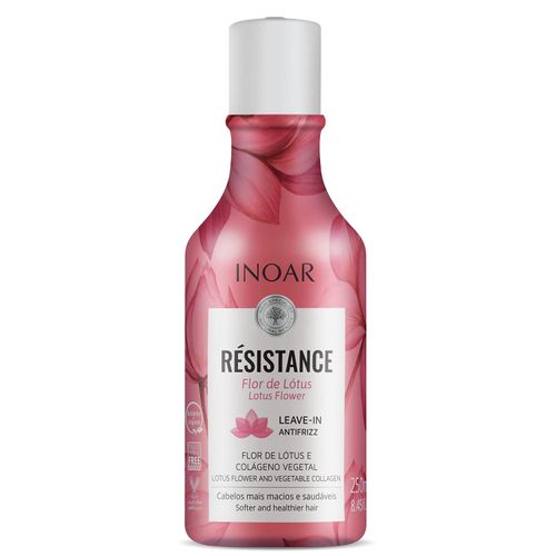 Kit c/9 Leave-In Inoar 250ml Resistance Flor De Lotus