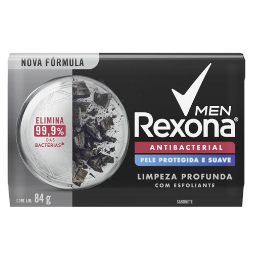 Kit c/9 Sabonete Rexona Men Limpeza Profunda 84g Kit c/9 Sabonete Rexona Men Limpeza Profunda 84g