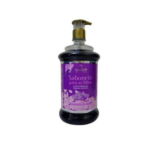 Kit c/9 Sabonete Líquido Harrop 1L Guaraná E Acai Kit c/9 Sabonete Líquido Harrop 1L Guaraná E Acai