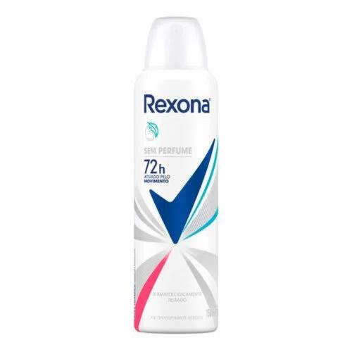 Kit c/4 Unidades de Desodorante Rexona Aero Sem Perfume 150ml Kit c/4 Unidades de Desodorante Rexona Aero Sem Perfume 150ml