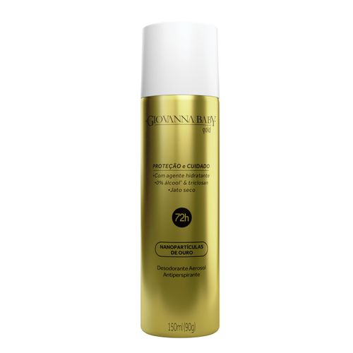 Kit c/4 Unidades de Desodorante Giovanna Baby Aero Gold 150ml