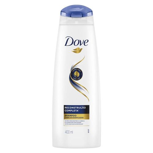 Kit c/2 Shampoo Dove Reconstrução Completa 400ml