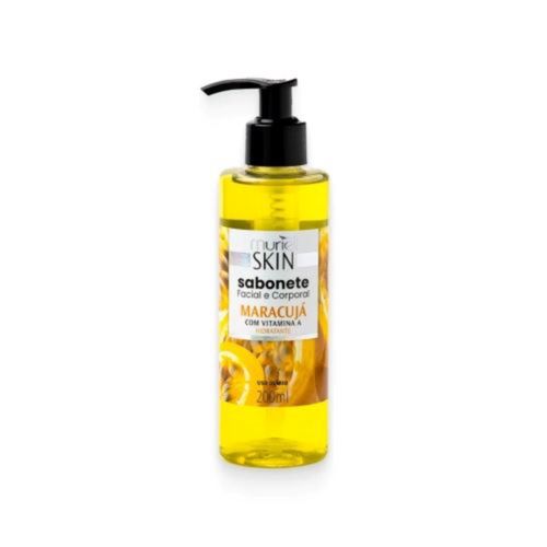 Kit c/4 Sabonete Liquido Facial Corporal Muriel Maracujá 200ml