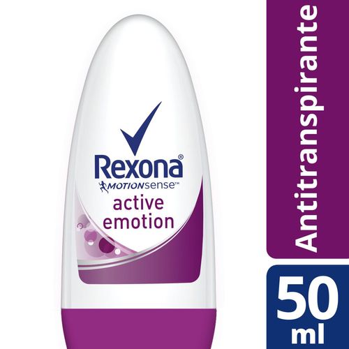 Kit c/2 Unidades de Desodorante Rexona Rollon Active Emotion 50ml Kit c/2 Unidades de Desodorante Rexona Rollon Active Emotion 50ml