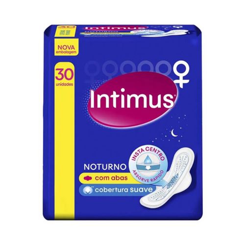 Kit c/4 Absorvente Intimus Gel C/30 Unidades Suave C/Abas