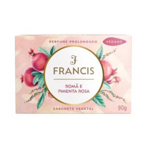 Kit c/2 Sabonete Francis Classico 90g Salmão Kit c/2 Sabonete Francis Classico 90g Salmão