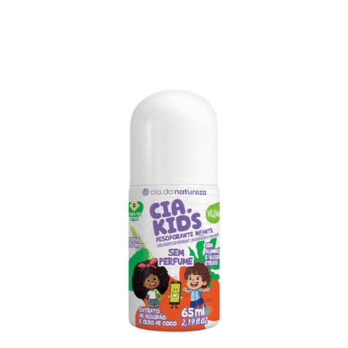 Kit c/2 Unidades de Desodorante Roll On Sem Perfume 65ml Kit c/2 Unidades de Desodorante Roll On Sem Perfume 65ml