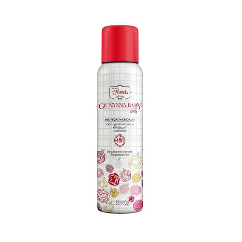 Kit c/2 Unidades de Desodorante Giovanna Baby Aero Lovely 150ml