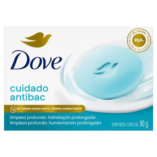 Kit c/2 Sabonete Dove 90g Cuidado Antibacteriano Kit c/2 Sabonete Dove 90g Cuidado Antibacteriano