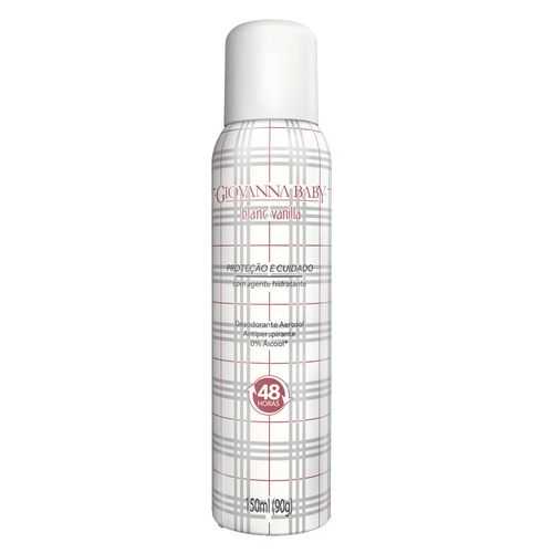 Kit c/2 Unidades de Desodorante Giovanna Baby Aero Blanc Vanilla 150ml
