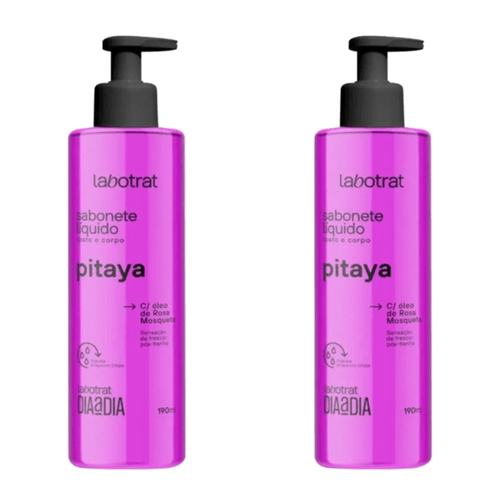 Kit c/2 Sabonete Corporal Pitaya Dia A Dia 190ml Labotrat