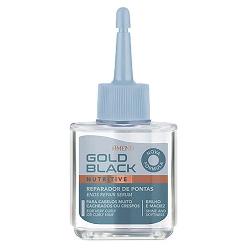 Kit c/2 Reparador de Pontas Nutritivo Gold Black Amend Kit c/2 Reparador de Pontas Nutritivo Gold Black Amend