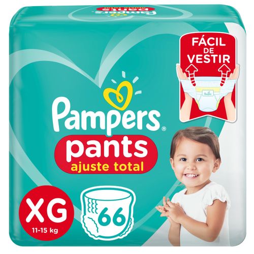 Kit 2 Fraldas Confortsec Pants Bag ”Xg” Pampers Simples Pc66 Unidades cada Kit 2 Fraldas Confortsec Pants Bag ”Xg” Pampers Simples Pc66 Unidades cada