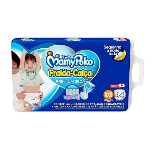 Kit 2 Fraldas Calça MamyPoko Super Seca Tamanho XXG 48 Unidades Descartáveis cada Kit 2 Fraldas Calça MamyPoko Super Seca Tamanho XXG 48 Unidades Descartáveis cada