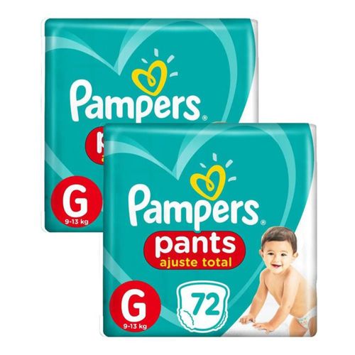 Kit 2 Fraldas Confortsec Pants ”G” Pampers Simples c/72 Unidades cada Kit 2 Fraldas Confortsec Pants ”G” Pampers Simples c/72 Unidades cada