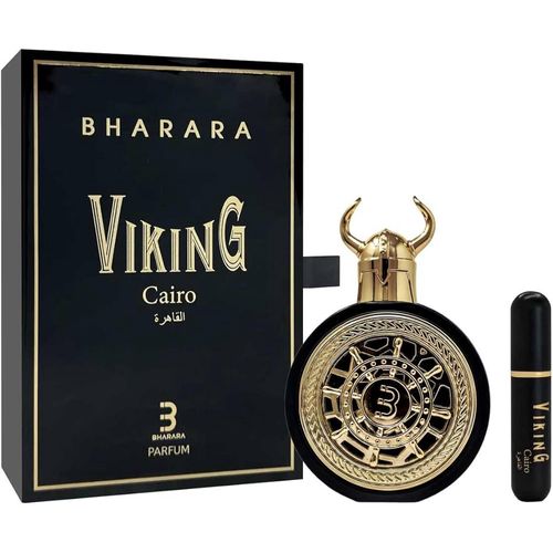 Perfume Bharara Viking Cairo Parfum 100ml Unissex Árabe 100ml Incolor