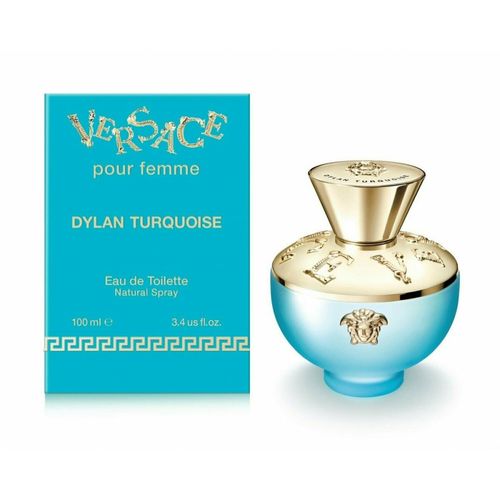 Versace Dylan Turquoise Perfume Feminino Eau de Toilette 100ml Importado 100ml Incolor Versace Dylan Turquoise Perfume Feminino Eau de Toilette 100ml Importado 100ml Incolor