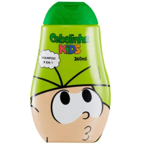 Shampoo 3 em 1 Turma da Mônica Kids Cebolinha 260ml