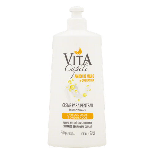 Muriel Cpp Vita Capili Amido Milho 270g Muriel Cpp Vita Capili Amido Milho 270g