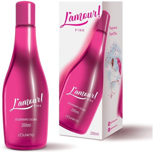 Gellus Deo Colônia Lamour Pink Gellus Deo Colônia Lamour Pink