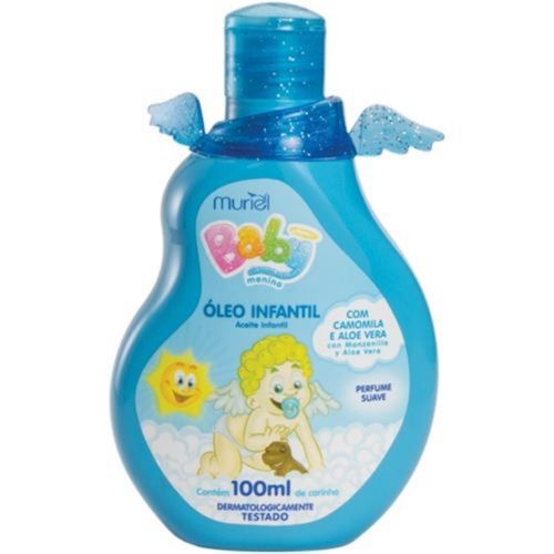 Óleo Corporal Baby Muriel Azul 100ml Óleo Corporal Baby Muriel Azul 100ml