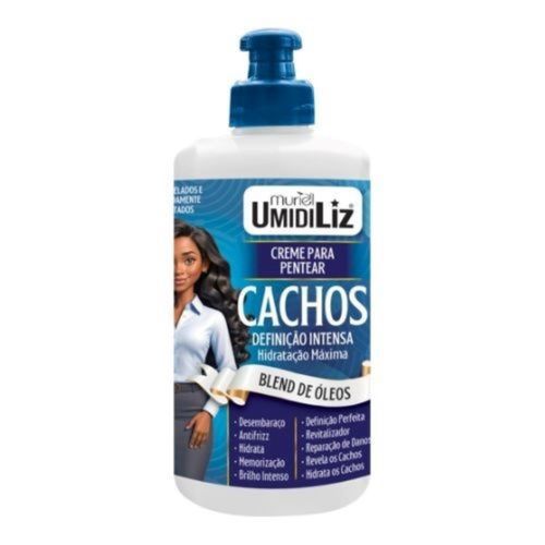 Creme Para Pentear Cachos Muriel Umidiliz Blend Oleos 300ml Creme Para Pentear Cachos Muriel Umidiliz Blend Oleos 300ml