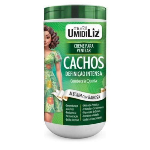 Creme Para Pentear Cachos Muriel Umidiliz Alecrim Com Babosa 925g