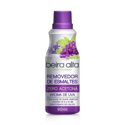 Beira Alta Removedor De Esmalte Zero Acetona Uva 90ml Beira Alta Removedor De Esmalte Zero Acetona Uva 90ml