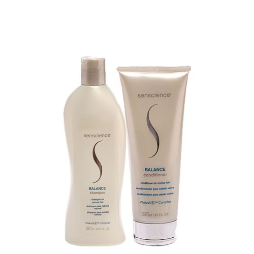 Kit Senscience Balance - Shampoo 280ml + Condicionador 240ml Kit