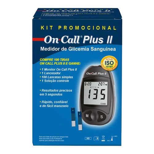 907332---Kit-On-Call-Plus-II-Medidor-Glicemia-Lancetador-100-Lancetas-Solucao-Controle 907332---Kit-On-Call-Plus-II-Medidor-Glicemia-Lancetador-100-Lancetas-Solucao-Controle