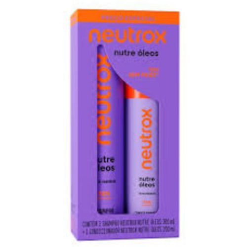 Shampoo + Condicionador Neutrox 300ml+200ml Nutre Óleos