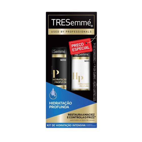 Kit Tresemme Hidratação Profunda Shampoo 350ml + Condicionador 175ml Kit Tresemme Hidratação Profunda Shampoo 350ml + Condicionador 175ml
