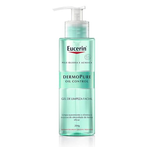 Gel de Limpeza Facial Eucerin Dermo Pure Oil Control 200ml Gel de Limpeza Facial Eucerin Dermo Pure Oil Control 200ml