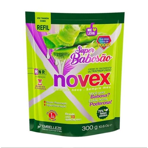Creme de Tratamento Novex Super Babosão Refil 300g